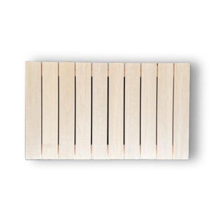 indoor sauna kit top view in a white background