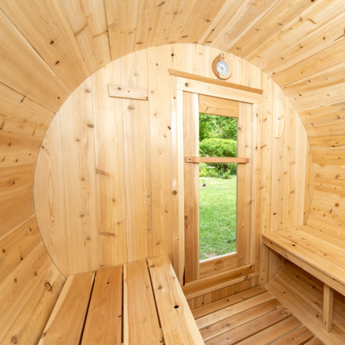 leisure craft sauna interior corner view