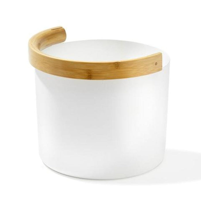 Kolo Sauna Bucket with Curved Handle Bamboo Aluminum 1.5 Gal