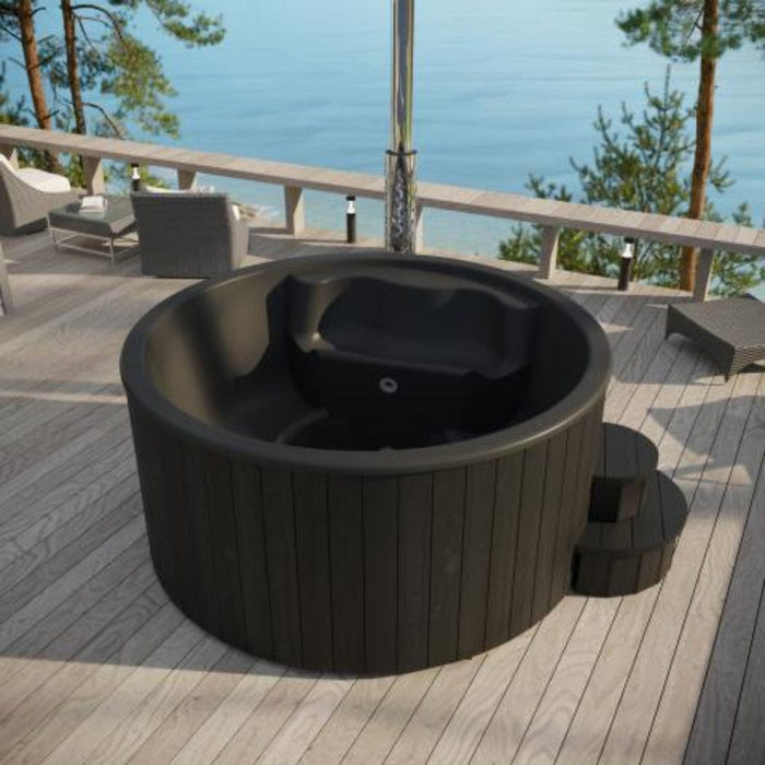 plunge tub top view outdoor