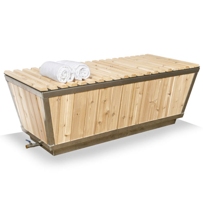 polar plunge tub with 2 towels