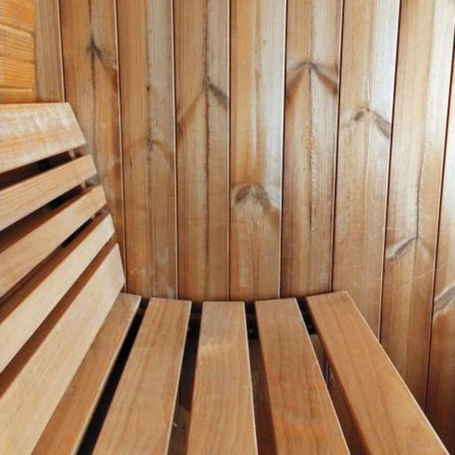 sauna barrel zoom in