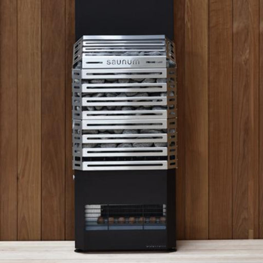 sauna heater electri close up view