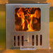 saunalife sauna with fire