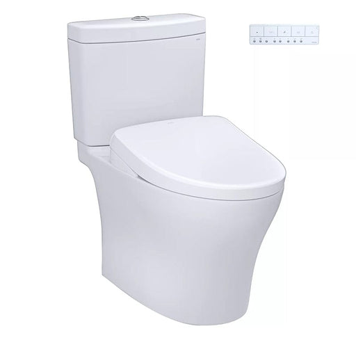 toto bidet seat in a plain white background