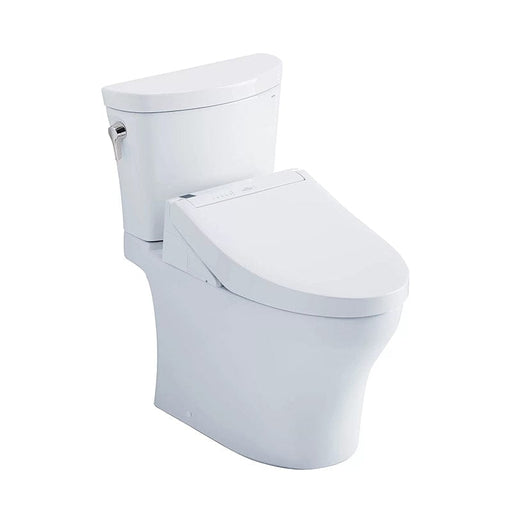 toto bidet toilet in plain white background