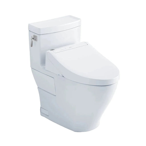 toto bidet toilet left view in white background